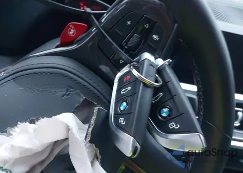 2022 BMW M3 Competition xDrive z USA, uszkodzony, nr VIN WBS43AY08NFN08667